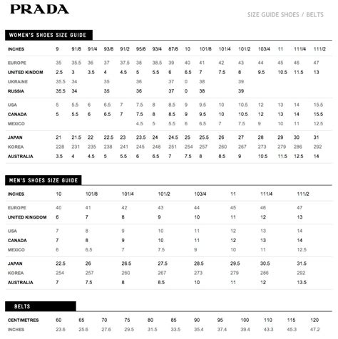 prada größe m|Prada sleeve size chart.